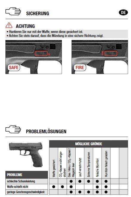 H&K VP9 Co2 GBB 1,60 dżula - BK