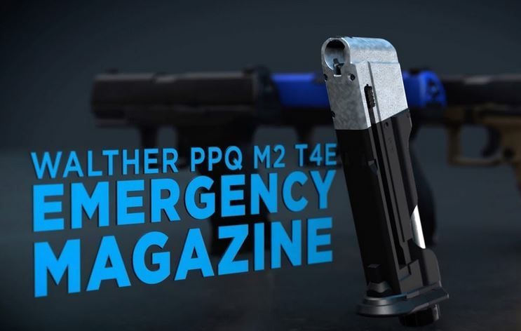 Walther PPQ M2 T4E Kal. 43 Emergency Magazin