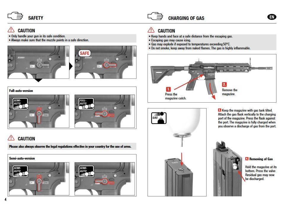 H&K VFC 416D GBBR 1,30 joule - semi