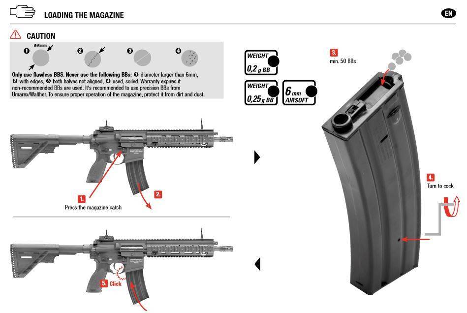 H&K 416 A5 AEG mit Mosfet 1,6 Joule - dark earth - Semi only