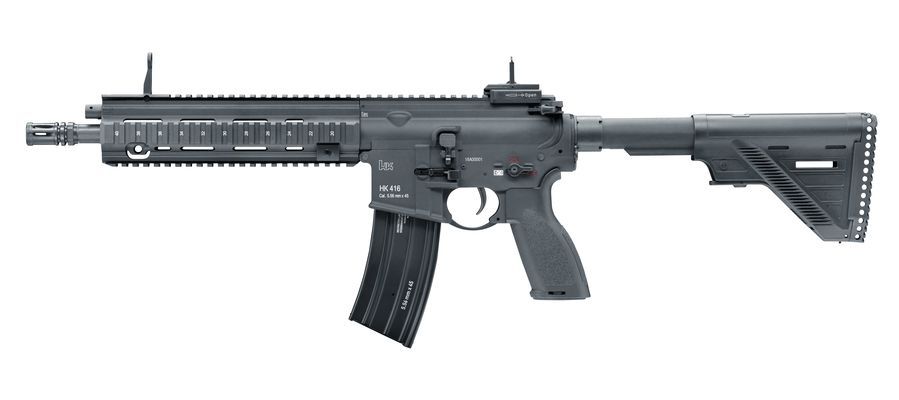 H&K 416 A5 AEG with Mosfet 1.6 Joule - BK - Semi & FullAuto