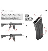 H&K 416 A5 AEG com Mosfet 1.6 Joule - BK - Semi & FullAuto