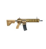 H&K 416 A5 AEG com Mosfet - terra escura - Semi e FullAuto