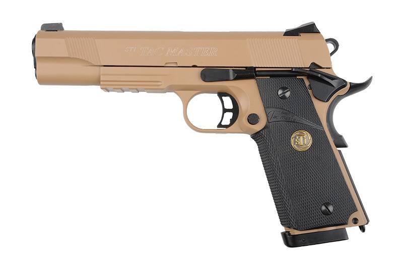 ASG STI 1911 Tac Master Co2 GBB 1.01 Joule - TAN / BK