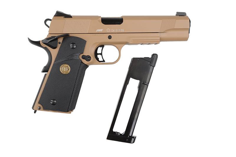 ASG STI 1911 Tac Master Co2 GBB 1.01 Joule - TAN/BK