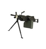 A&K LMG M249 Para AEG machine gun - BK