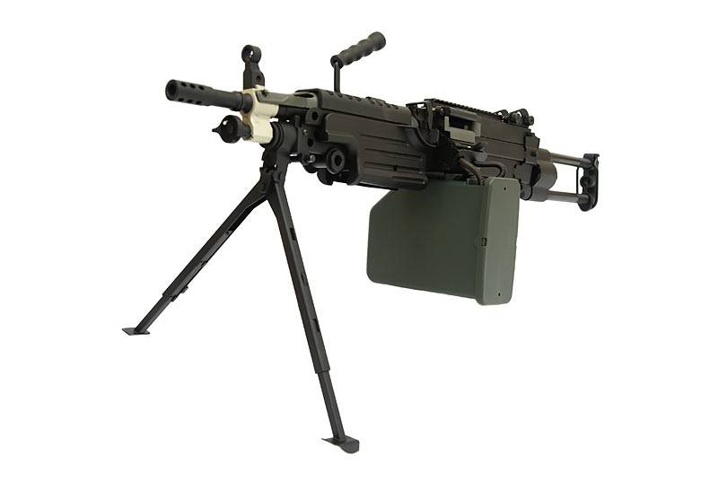 A&K Ametralladora LMG M249 Para AEG - BK