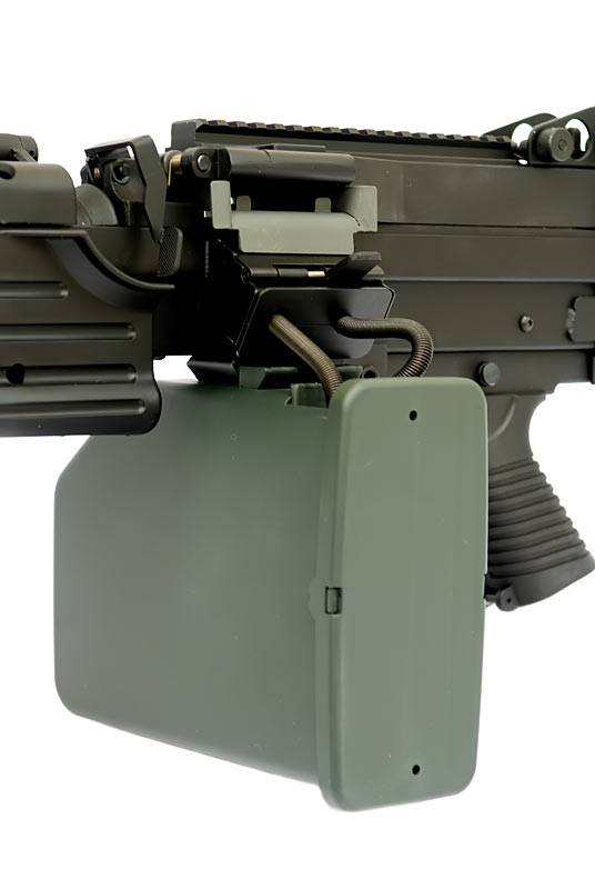 A&K Ametralladora LMG M249 Para AEG - BK