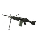 A&K LMG M249 MK2 AEG machine gun 1.41 Joule - BK