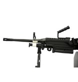 A&K LMG M249 MK2 AEG machine gun 1.41 Joule - BK