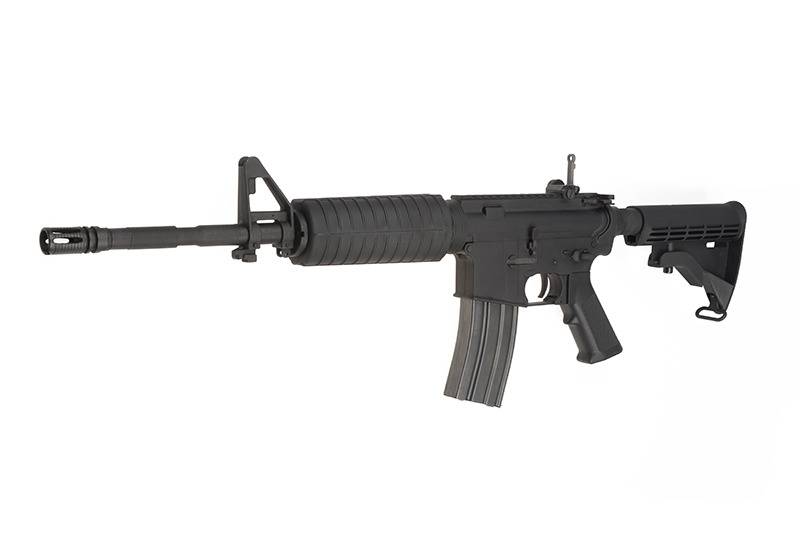 E&L ELAR M4A1 AR-15 Platinum AEG 1.49 joules - BK