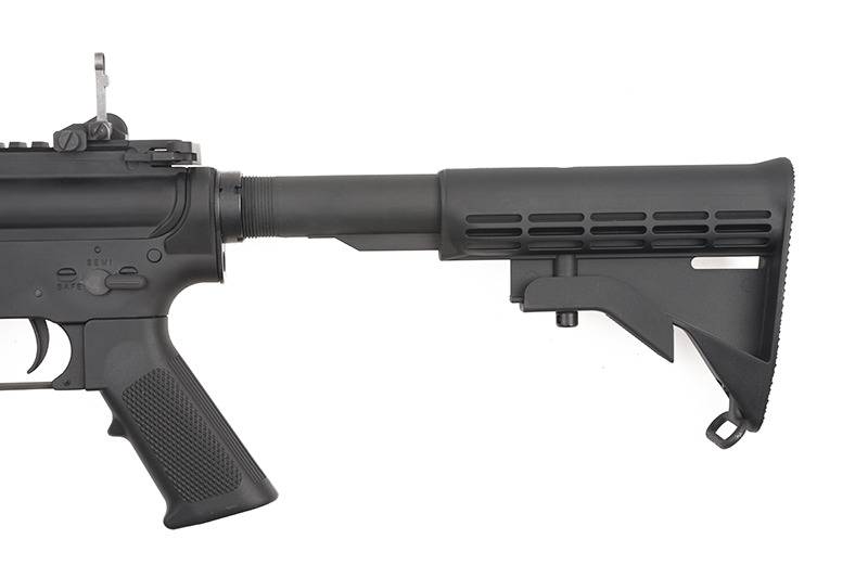 E&L ELAR M4A1 AR-15 Platinum AEG 1.49 joules - BK