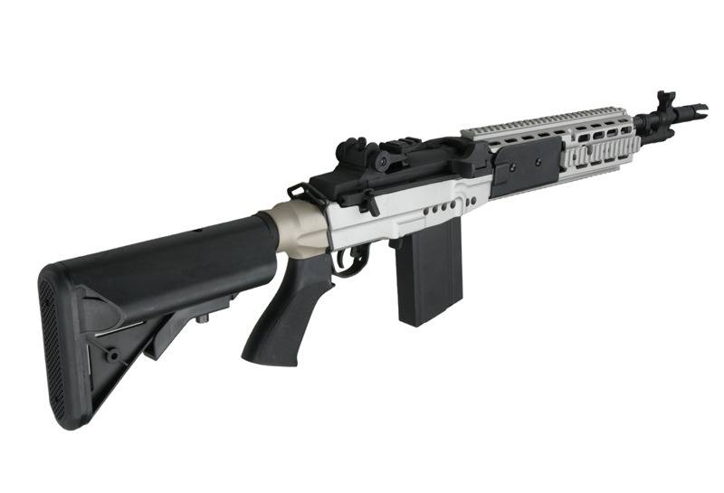 Cyma CM.032 EBR SF M14 AEG 1.13 Joule - plateado