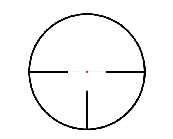 Hawke Wytrzymałość 30 WA 1,5-6 × 44 L4A Dot
