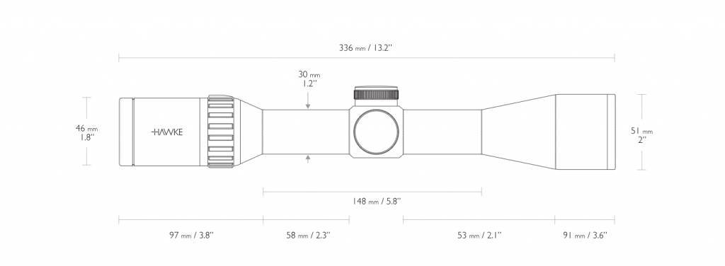 Hawke Endurance 30 WA 1.5-6 × 44 Point L4A