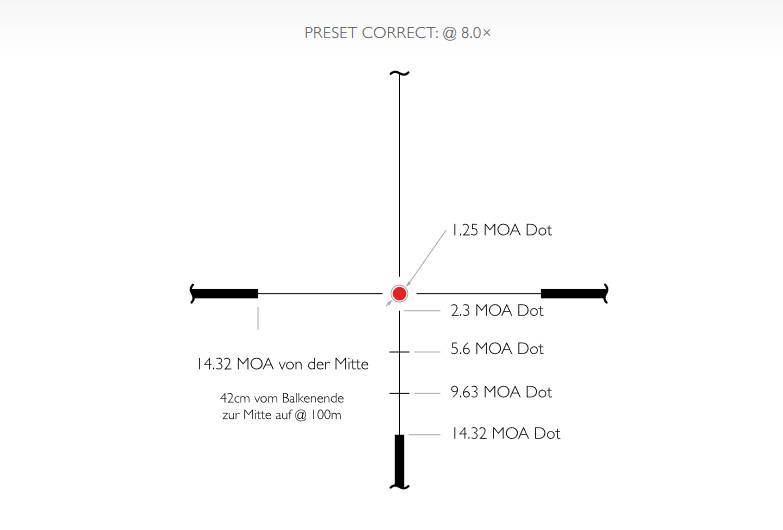 Hawke Endurance 30 WA 2.5-10×50 LR Dot (8×)