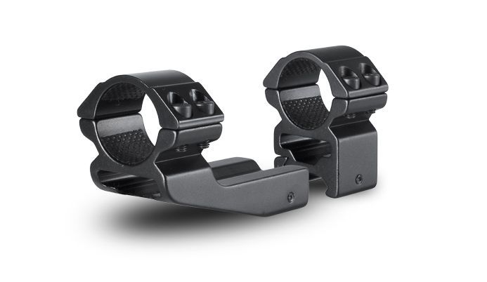 Hawke Anillos de montaje ZF Match de 25 mm compensados para Weaver de 22 mm