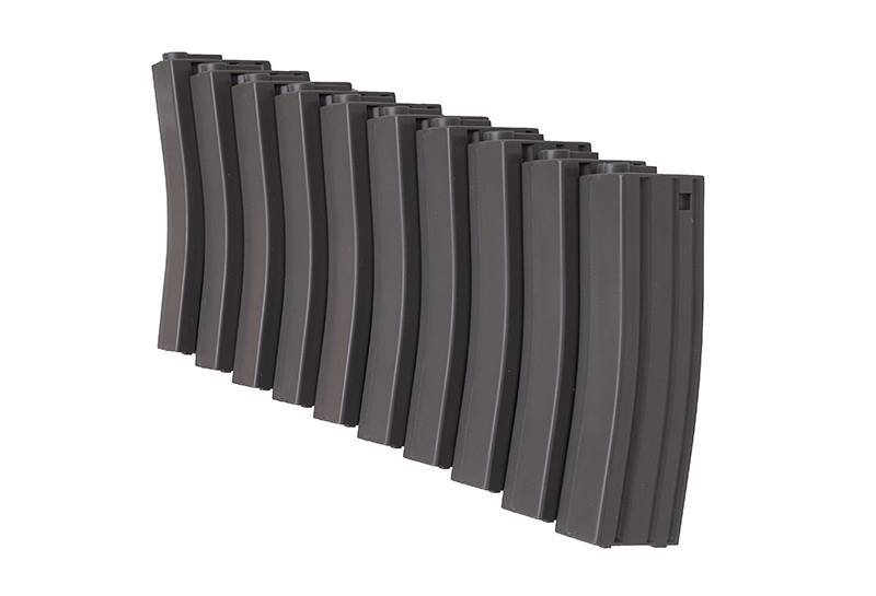 ASG 10 x set M4 Mid-Cap Magazin 85 BB - BK