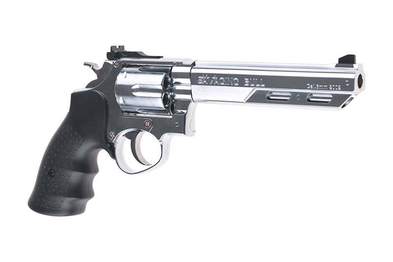 HFC HG133C .357 Magnum 6 "Greengas Revolver - Silver