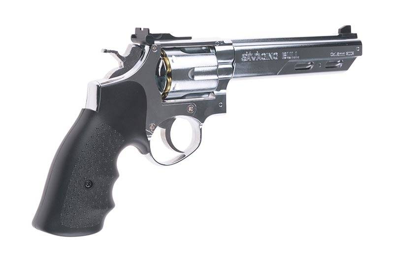 HFC HG133C .357 Magnum 6 Inch Greengas Revolver - Silver