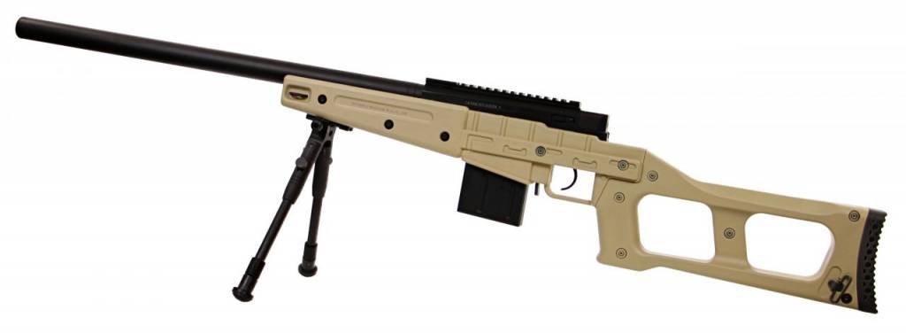 Swiss Arms SAS 08 VSS Action Bolt Sniper Set– TAN