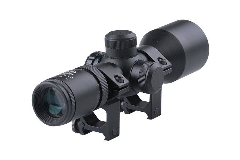 Theta Optics Riflescope CQB 3-9x42 - Mil-Dot - 22 mm Tecelão / Picatinny
