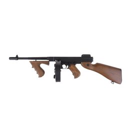 Cyma CM.051 Tommy Gun Thompson MP AEG - BK / aparência de madeira