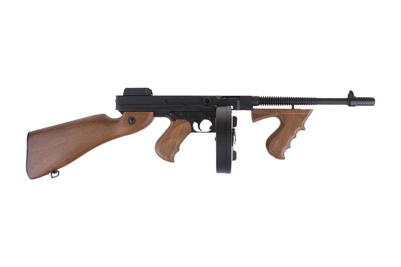 Cyma CM.051 Tommy Gun Thompson MP AEG - BK / aparência de madeira