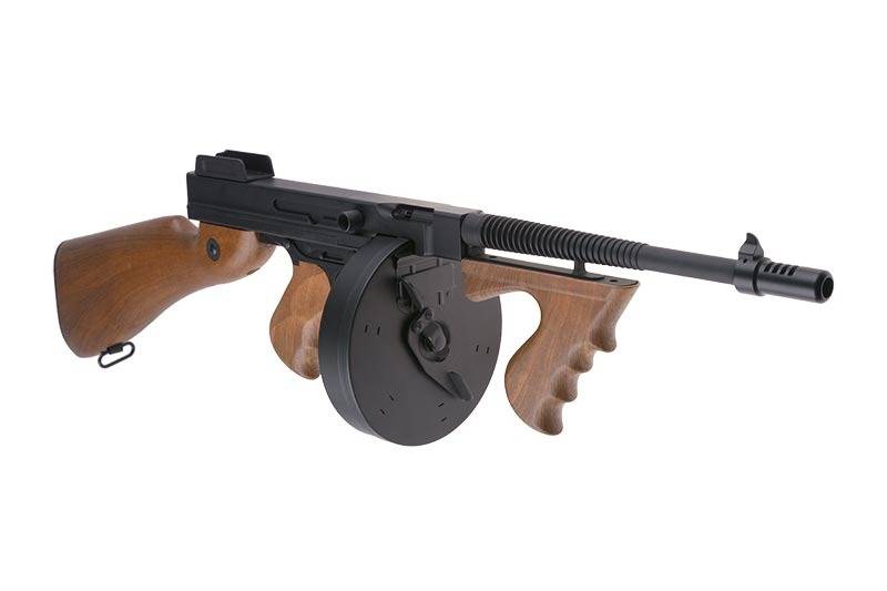 Cyma CM.051 Tommy Gun Thompson MP AEG - BK / wood look