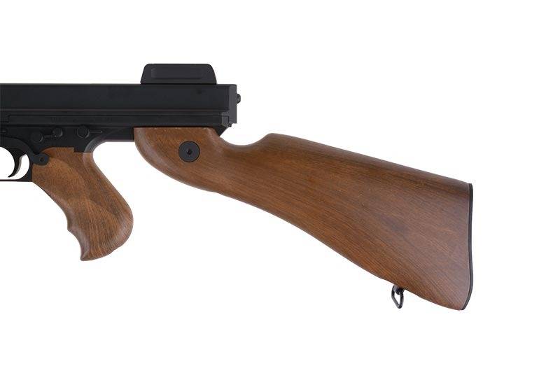 Cyma CM.051 Tommy Gun Thompson MP AEG - BK / aparência de madeira