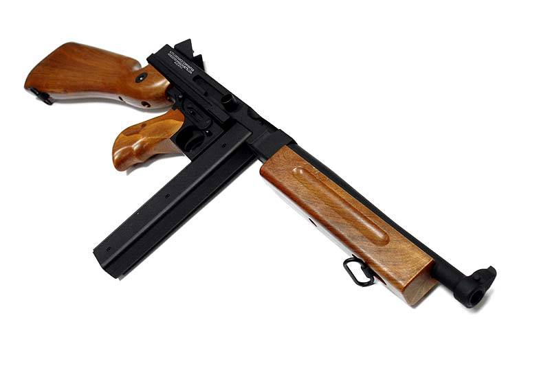 Cyma CM.033 Thompson M1A1 AEG - BK / wygląd drewna