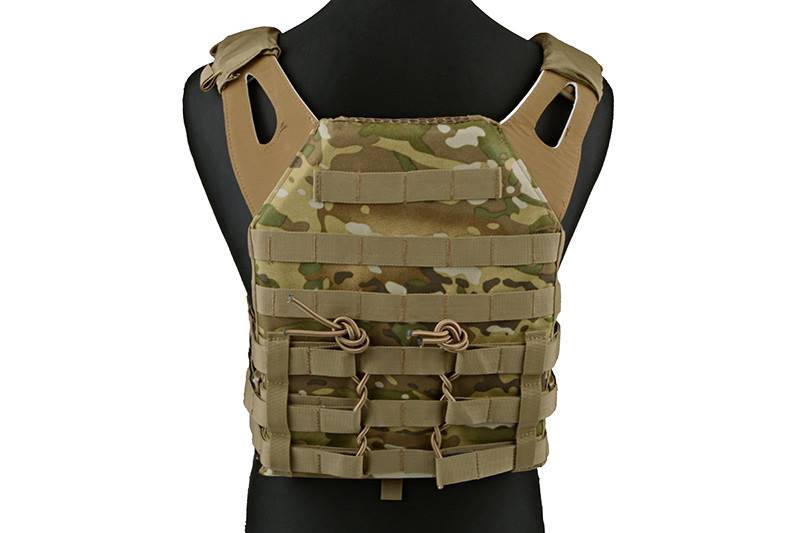 ACM Tactical Colete tático Porta-pratos com salto - MultiCam