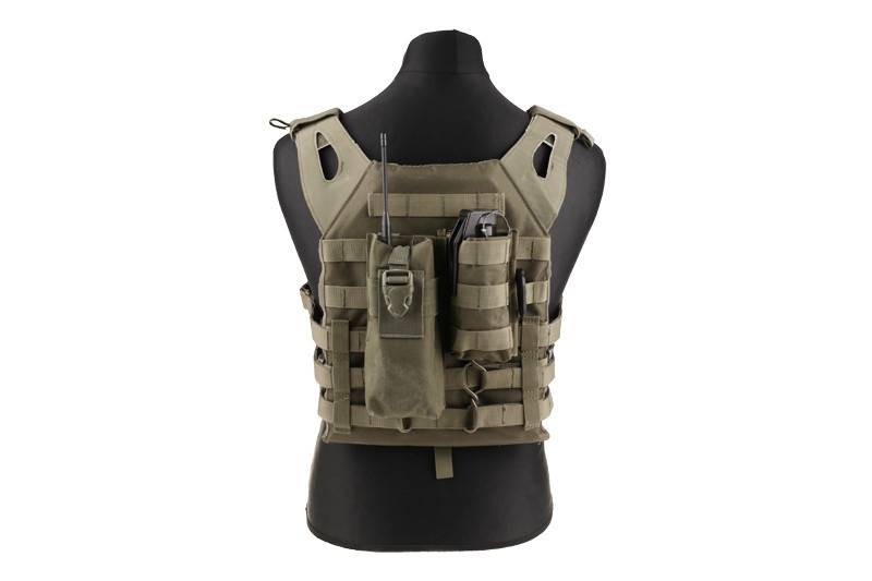 ACM Tactical Colete tático Porta-pratos com salto - MultiCam