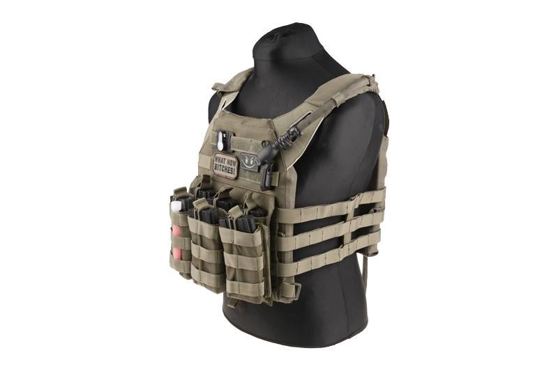 ACM Tactical Tactical Vest Jump Plate Carrier - BK