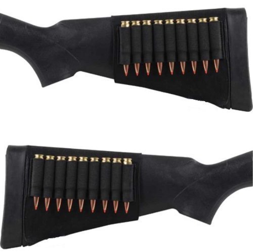 Allen Basic Buttstock Shell Holder for Rifles - BK