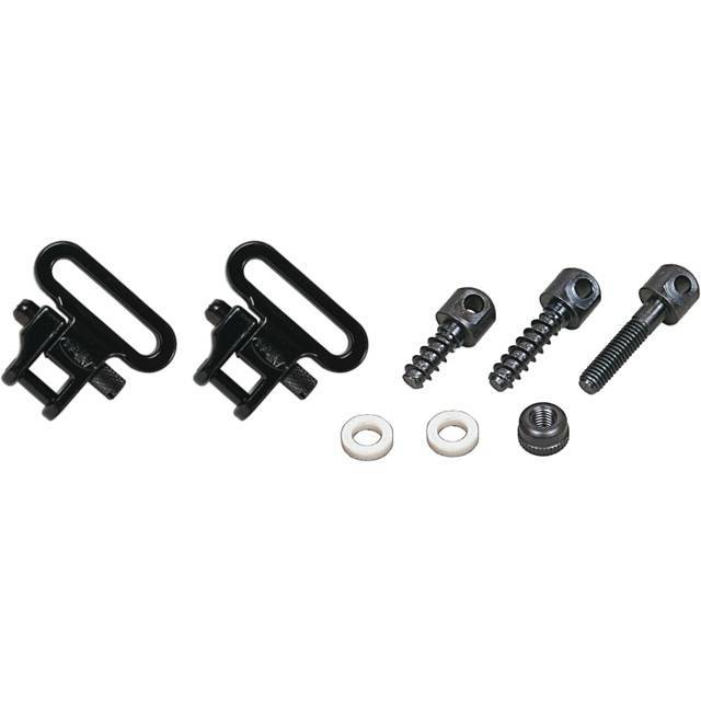 Allen Swivel Set for Bolt Action Rifles - fits 1" Slings - BK