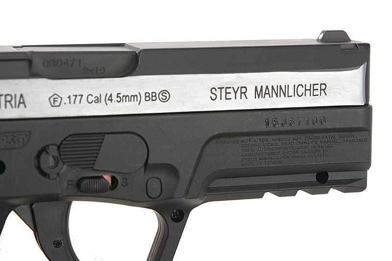 ASG Steyr M9-A1 - Wiatrówka Co2 NBB 4,5mm - Dwutonowa