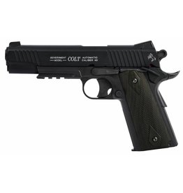 Colt 1911 Rail Gun Full Metal Co2 NBB - 1.0 Joule - BK