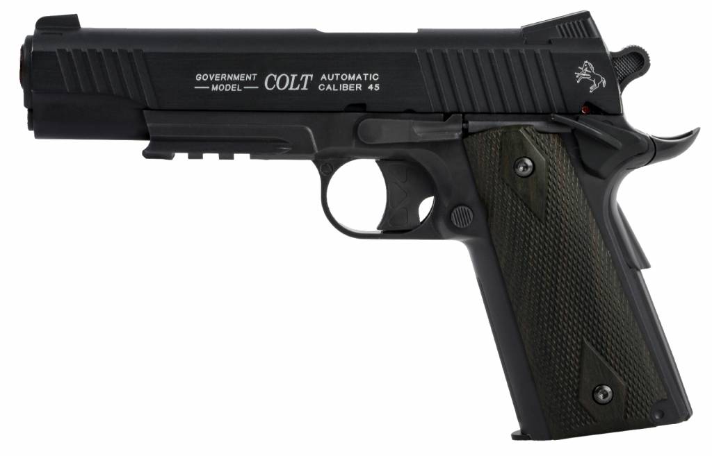 Colt 1911 Gun Gun Full Metal Co2 NBB - 1.0 Joule - BK