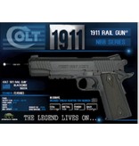 Colt 1911 Rail Gun Vollmetall Co2 NBB - 1,0 Joule - BK