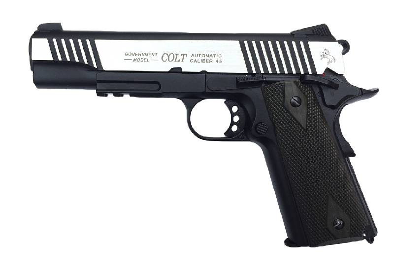 Colt 1911 Rail Gun Co2 GBB - 1,2 julios - Dualtone