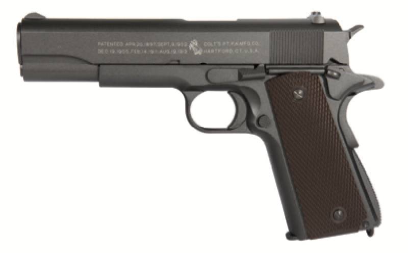 Colt M1911 Co2 GBB - 1,1 dżula - BK