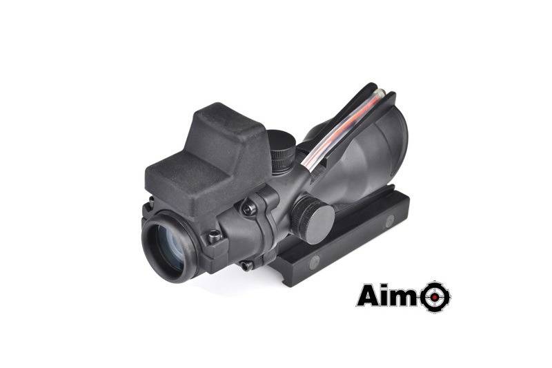 Aim-O Red Dot 4x32 tipo Acog & RMR Weaver - BK / rot