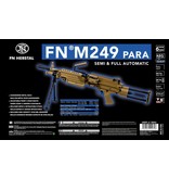 Cybergun FN M249 Para AEG machine gun 1.49 joules - TAN