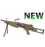 Cybergun FN M249 Para AEG machine gun 1.49 joules - TAN