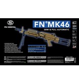 Cybergun FN MK46 AEG machine gun 1.49 joules - TAN