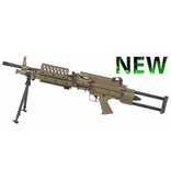 Cybergun FN MK46 AEG machine gun 1.49 joules - TAN