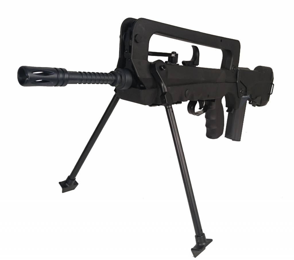 Cybergun Famas EVO Nylon Fiber AEG com MosFet 1,30 Joule - BK