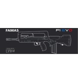 Cybergun Famas EVO Nylon Fiber AEG com MosFet 1,30 Joule - BK