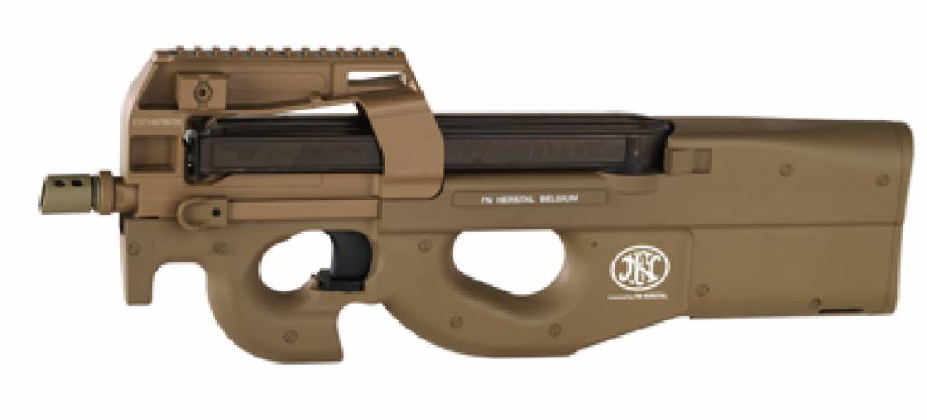 Cybergun FN P90 FDE AEG Set complet 1,60 Joule - TAN